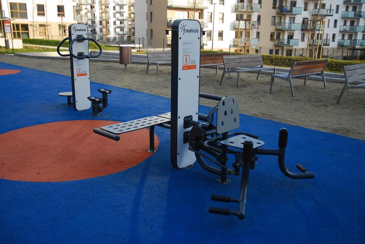 Apilois Apartament Danzica Esterno foto